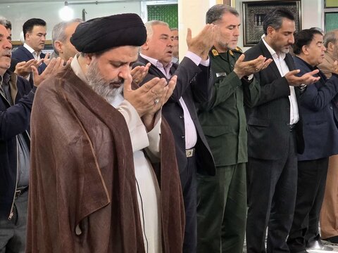 تصاویر/  آیین عبادی سیاسی نماز جمعه ماکو