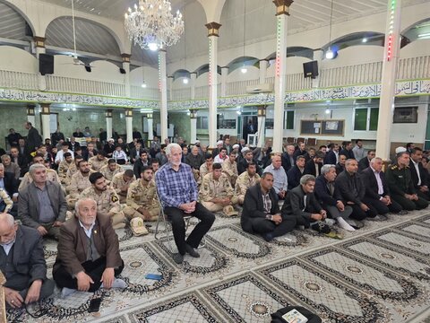 تصاویر/  آیین عبادی سیاسی نماز جمعه ماکو