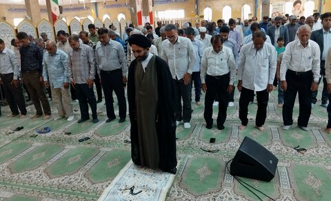 نمازجمعه بندر دیّر به روایت تصویر