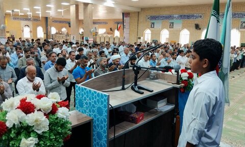 نمازجمعه بندر دیّر به روایت تصویر