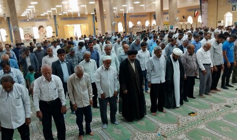 نمازجمعه بندر دیّر به روایت تصویر