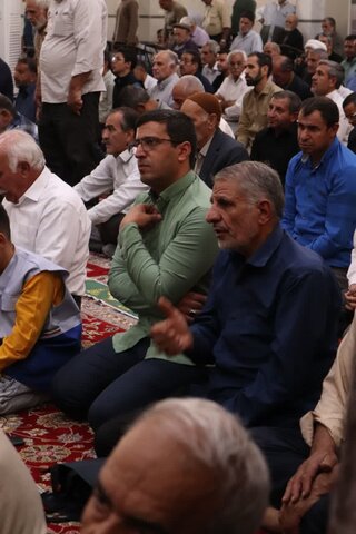 تصاویر/ برگزاری نماز جمعه شهرستان مهریز