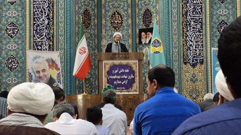 تصاویر/ برگزاری نماز جمعه شهرستان مهریز