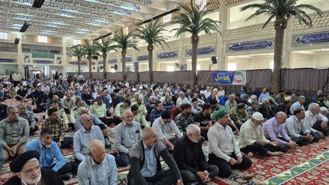 تصاویر/ برگزاری نماز جمعه شهرستان مهریز