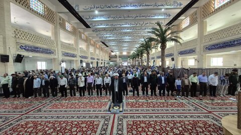 تصاویر/ برگزاری نماز جمعه شهرستان مهریز
