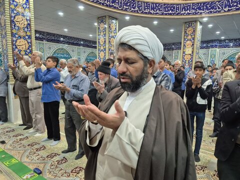 تصاویر/ اقامه نماز جمعه شهر پاریز