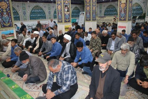 تصاویر/ اقامه نماز جمعه شهر پاریز