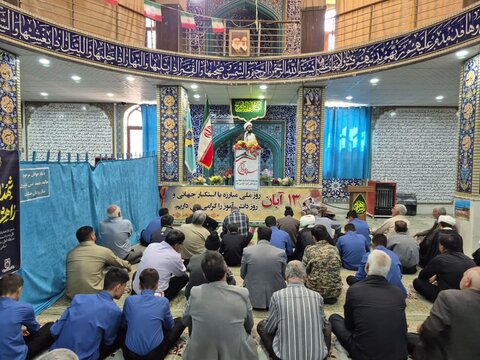 تصاویر/ اقامه نماز جمعه شهر پاریز