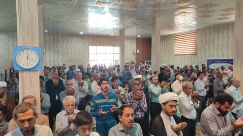 تصاویر/ اقامه نماز جمعه شهر منوجان