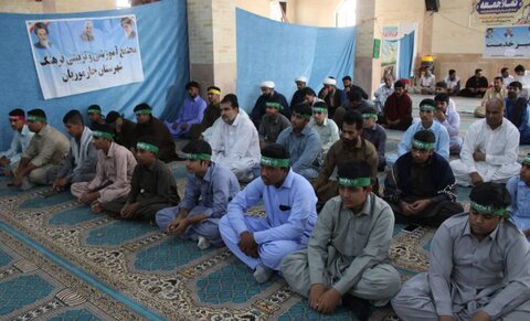 تصاویر/ اقامه نماز جمعه شهر جازموریان