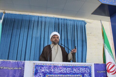 تصاویر/ اقامه نماز جمعه شهر جازموریان