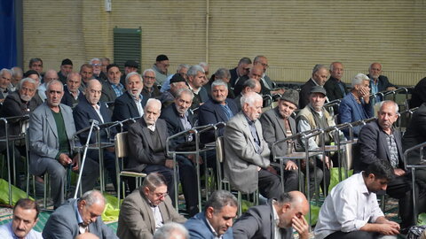 تصاویر/ اقامه نماز جمعه خوی