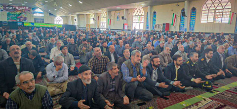 تصاویر/اقامه نماز جمعه در شهر بهار