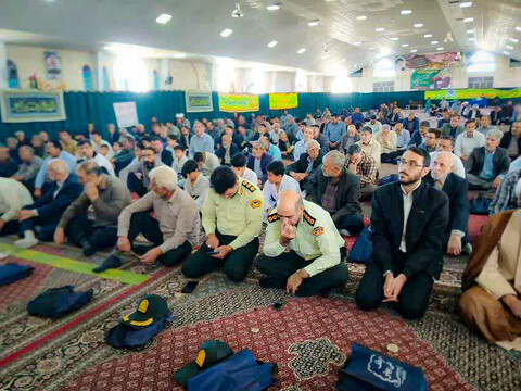 تصاویر/اقامه نماز جمعه در شهر بهار