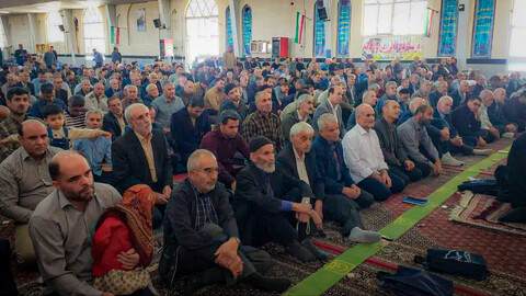 تصاویر/اقامه نماز جمعه در شهر بهار