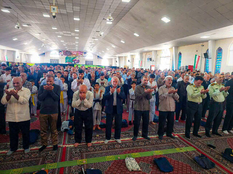 تصاویر/اقامه نماز جمعه در شهر بهار