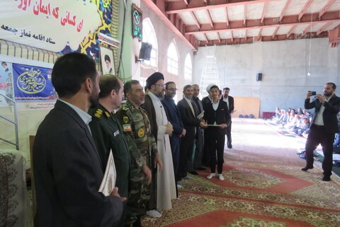 تصاویر/ اقامه نماز جمعه شهر سراب