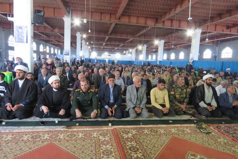 تصاویر/ اقامه نماز جمعه شهر سراب