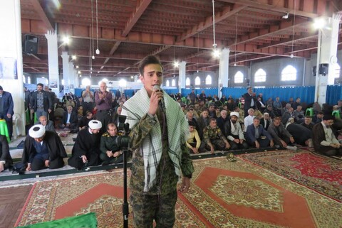 تصاویر/ اقامه نماز جمعه شهر سراب