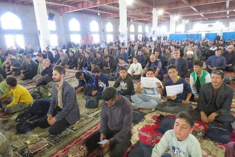 تصاویر/ اقامه نماز جمعه شهر سراب