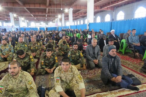 تصاویر/ اقامه نماز جمعه شهر سراب