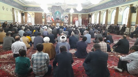 تصاویر/ اقامه نماز جمعه شهر اسکو