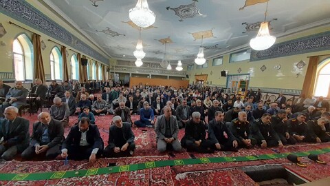 تصاویر/ اقامه نماز جمعه شهر اسکو