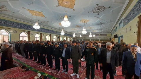 تصاویر/ اقامه نماز جمعه شهر اسکو