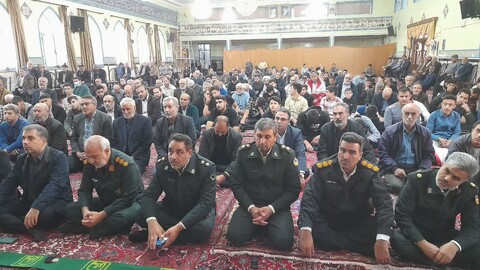 تصاویر/ اقامه نماز جمعه شهر اسکو