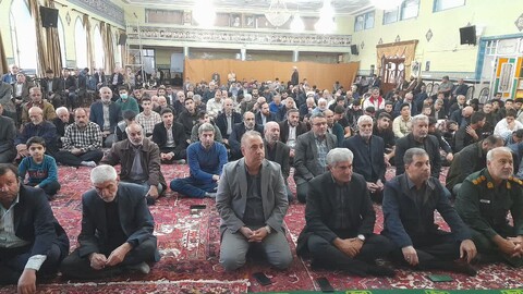 تصاویر/ اقامه نماز جمعه شهر اسکو