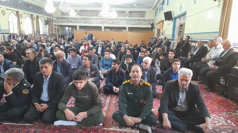 تصاویر/ اقامه نماز جمعه شهر اسکو