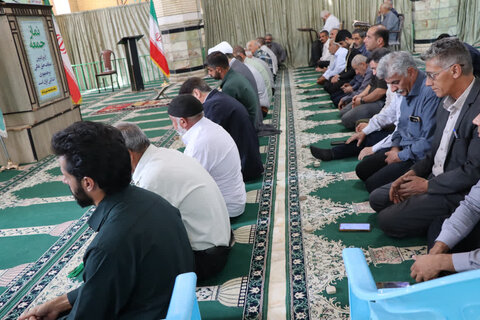 تصاویر/ اقامه نماز جمعه شهر زیدآباد