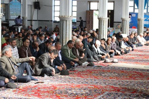 تصاویر/ اقامه نماز جمعه شهرستان شاهین دژ