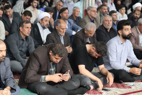 تصاویر/ اقامه نماز جمعه شهرستان شاهین دژ