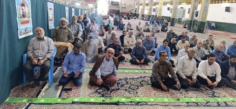 تصاویر/ اقامه نماز جمعه شهر زنگی آباد