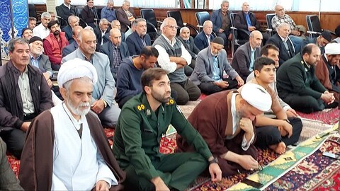 تصاویر/ اقامه نماز جمعه شهر یامچی