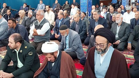 تصاویر/ اقامه نماز جمعه شهر یامچی