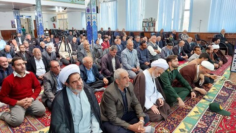 تصاویر/ اقامه نماز جمعه شهر یامچی