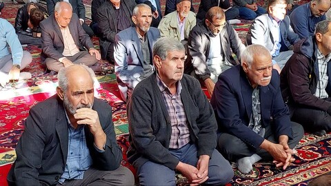 تصاویر/ اقامه نماز جمعه شهر یامچی