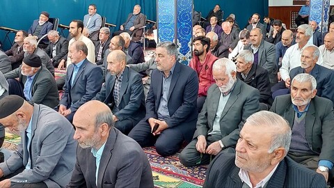 تصاویر/ اقامه نماز جمعه شهر یامچی