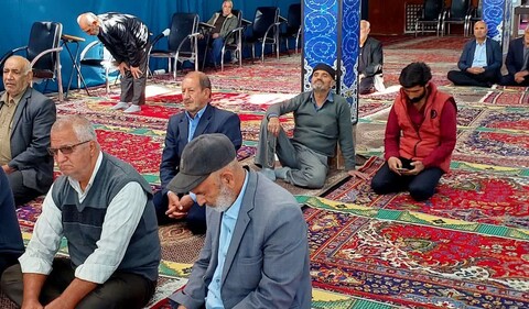تصاویر/ اقامه نماز جمعه شهر یامچی