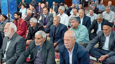 تصاویر/ اقامه نماز جمعه شهر یامچی