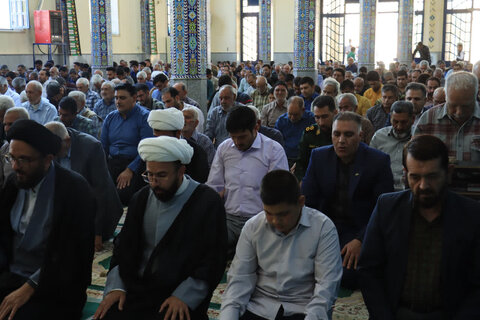 تصاویر/ اقامه نماز جمعه شهر ماهان