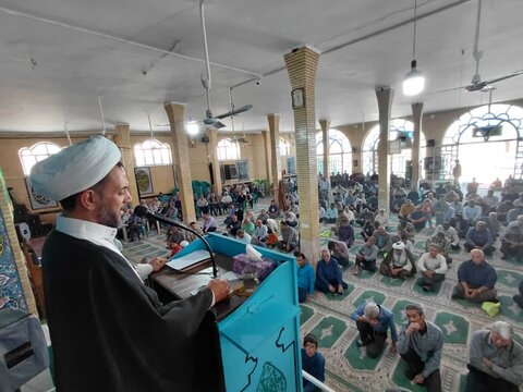 تصاویر/ اقامه نماز جمعه شهر اختیارآباد