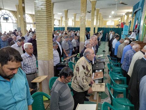 تصاویر/ اقامه نماز جمعه شهر اختیارآباد