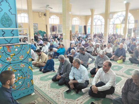 تصاویر/ اقامه نماز جمعه شهر اختیارآباد