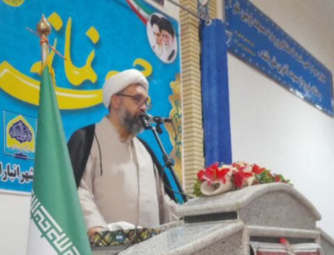 تصاویر/ برگزاری نماز جمعه این هفته شهر انبارالوم و بخش وشمگیر