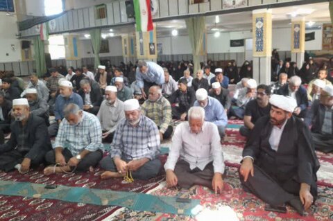 تصاویر/ برگزاری نماز جمعه این هفته شهر انبارالوم و بخش وشمگیر