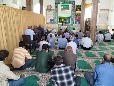 تصاویر/ نماز جمعه بخش مرکزی مهریز در روستای علی آباد