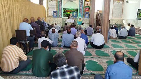 تصاویر/ نماز جمعه بخش مرکزی مهریز در روستای علی آباد